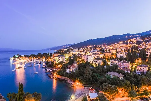 Weihnachten in Opatija